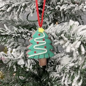 Christmas Tree Ornament-Festive Christmas Tree Cookie-The Bridge Collection
